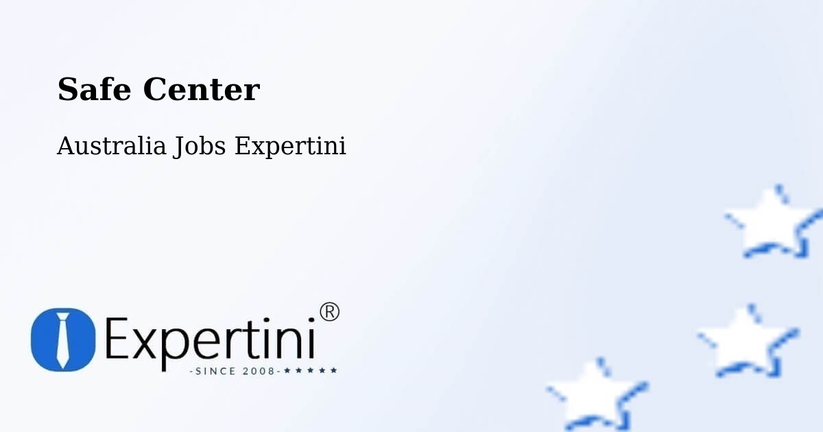 Safety Center – Onslow - Australia Jobs Expertini